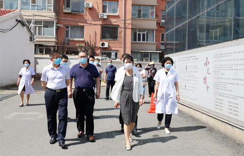 市领导深入中文成人网
调研中医药工作