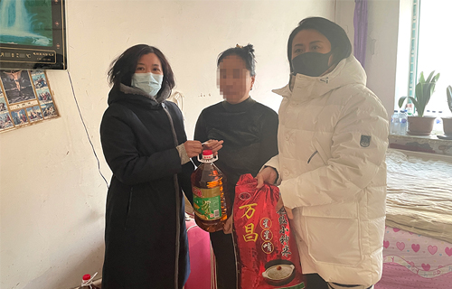 寒冬慰问暖人心，学史力行办实事