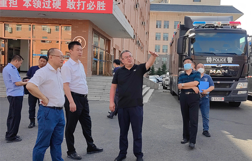 【聚焦】省中医药管理局发热门诊建设调研组来中文成人网
实地调研